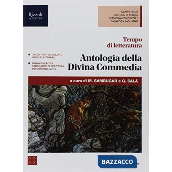 TEMPO DI LETTERATURA DIVINA COMMEDIA SET MAIOR