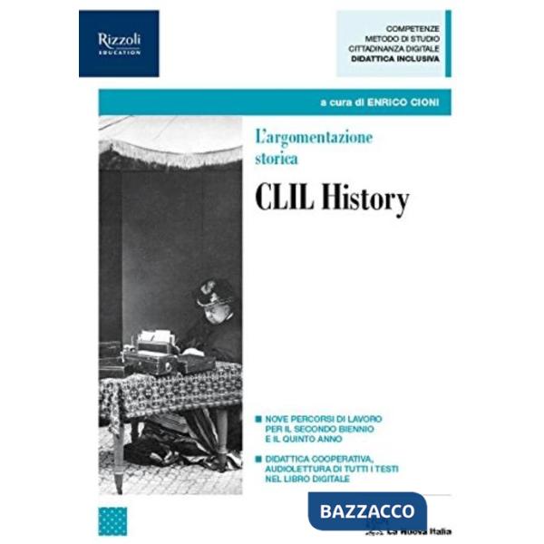 L'ARGOMENTAZIONE STORICA CLIL SET MAIOR