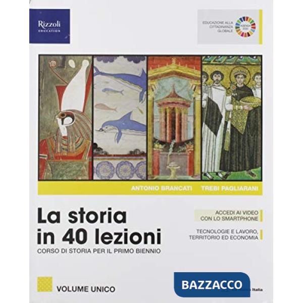 STORIA IN 40 LEZIONI VOL. + ATLANTE TECNICI SET