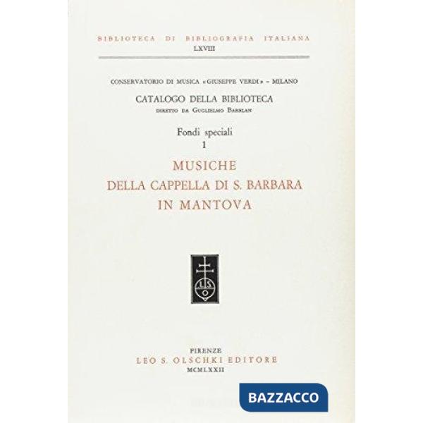 Catalogo della Biblioteca del Conservatorio di musica «Giuseppe Verdi» di Milano
