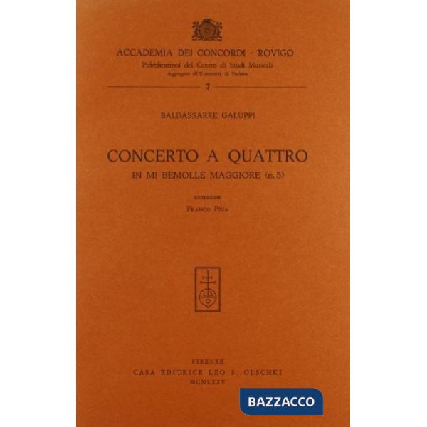 Concerto a quattro in mi bemolle maggiore n. 5