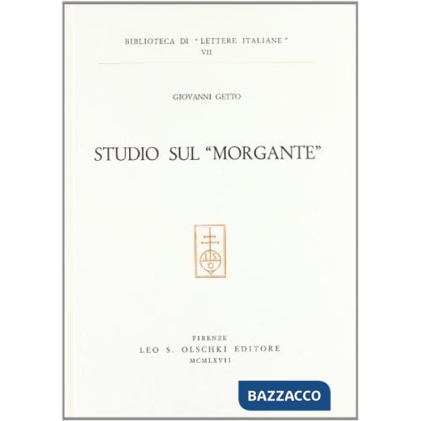 Studio sul «Morgante»