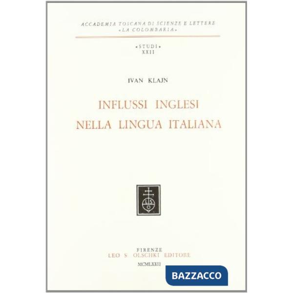 Influssi inglesi nella lingua italiana