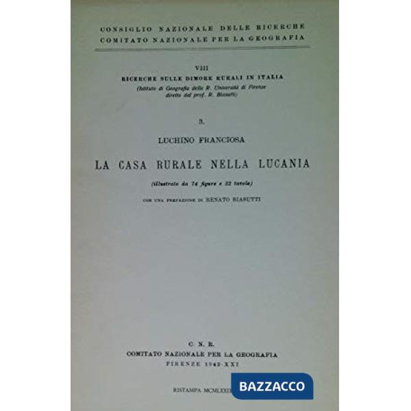 Casa rurale nella Lucania (La)