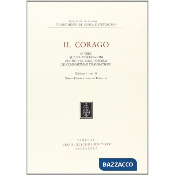 Corago o vero alcune osservazioni per metter bene in scena le composizioni drammatiche (Il)