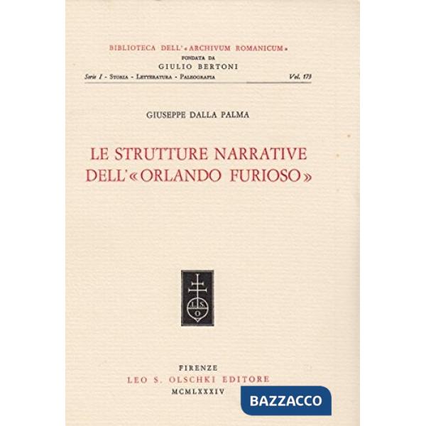 Strutture narrative dell'«Orlando furioso» (Le)