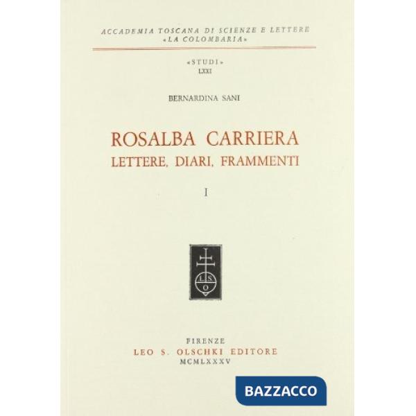 Rosalba Carriera. Lettere, diari, frammenti