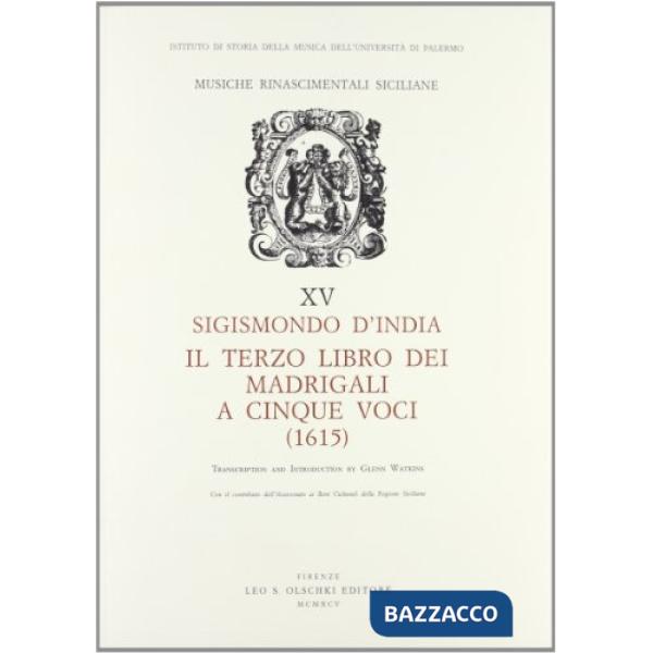 Terzo libro dei madrigali a cinque voci (1615) (Il)