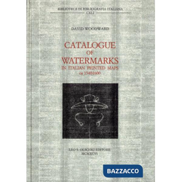Catalogue of watermarks in italian printed maps (1540-1600)