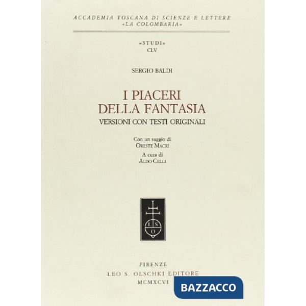 Piaceri della fantasia. Versioni con testi originali (I)