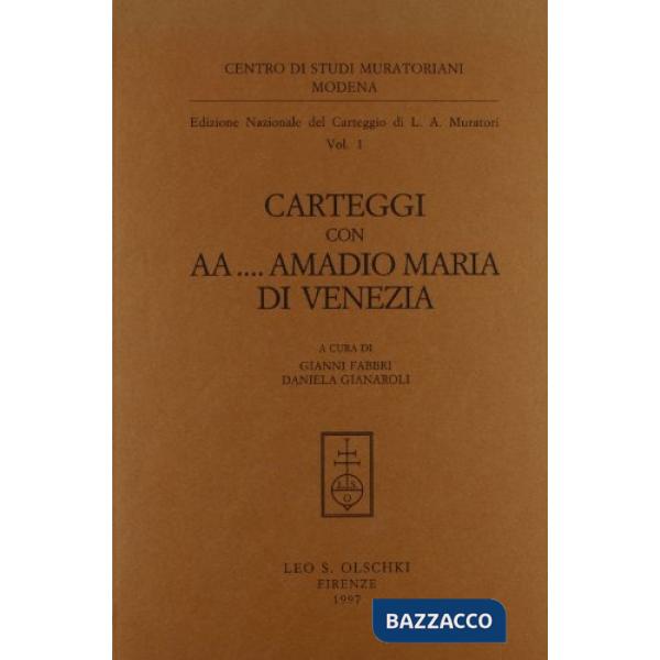 Carteggio con AA... Amadio Maria di Venezia
