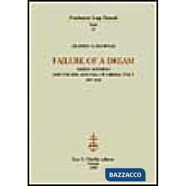 Failure of a dream. Sidney Sonnino and the rise and fall of liberal Italy (1847-1922)