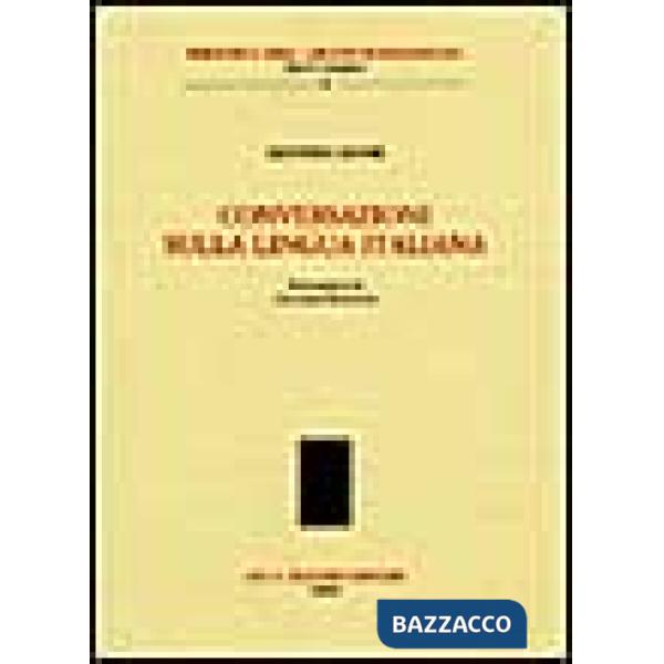 Conversazione sulla lingua italiana