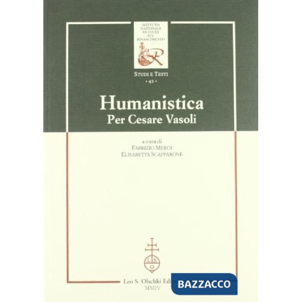 Humanistica. Per Cesare Vasoli