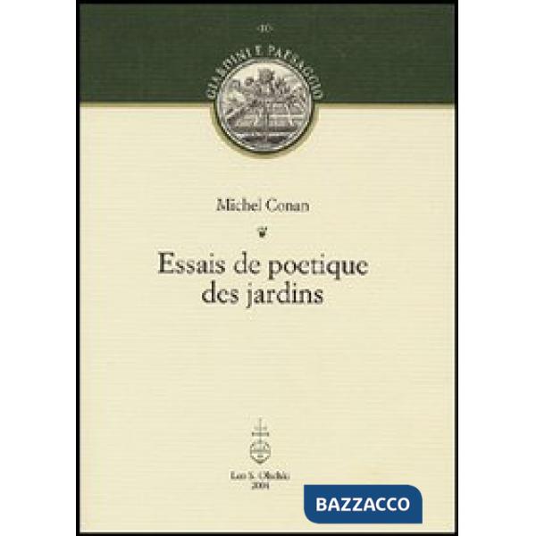 Essais de poetique des jardins