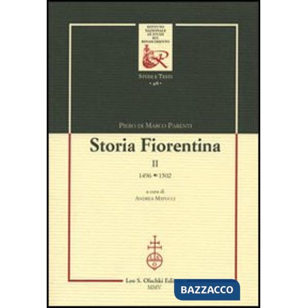 Storia fiorentina. Vol. 2: 1496-1502