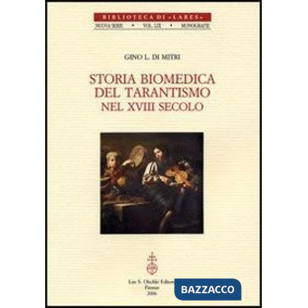 Storia biomedica del tarantismo nel XVIII secolo