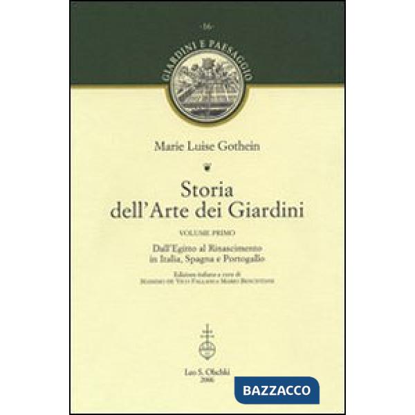 Storia dell'arte dei giardini: Dall'Egitto al Rinascimento in Italia, Spagna e Portogallo-Dal Rinascimento in Francia fino ai no