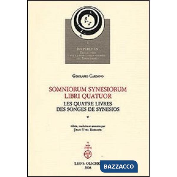 Somniorum synesiorum libri quatuor-Les quatre livres des Songes de Synesios