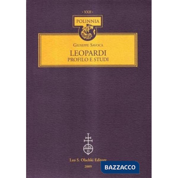 Leopardi. Profilo e studi