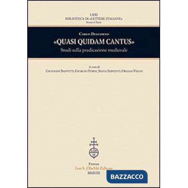 «Quasi quidam cantus». Studi sulla predicazione medievale