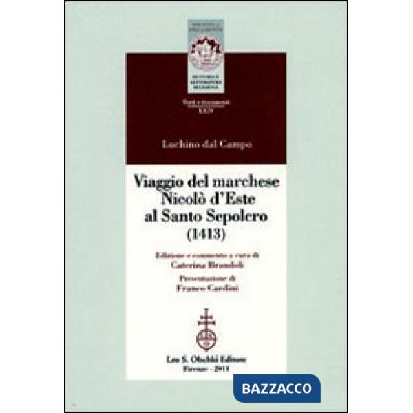 Viaggio del marchese Nicolò d'Este al Santo Sepolcro (1413)