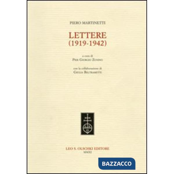 Lettere (1919-1942)