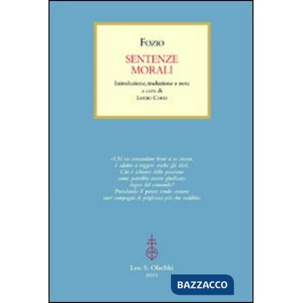 Sentenze morali. Testo greco a fronte