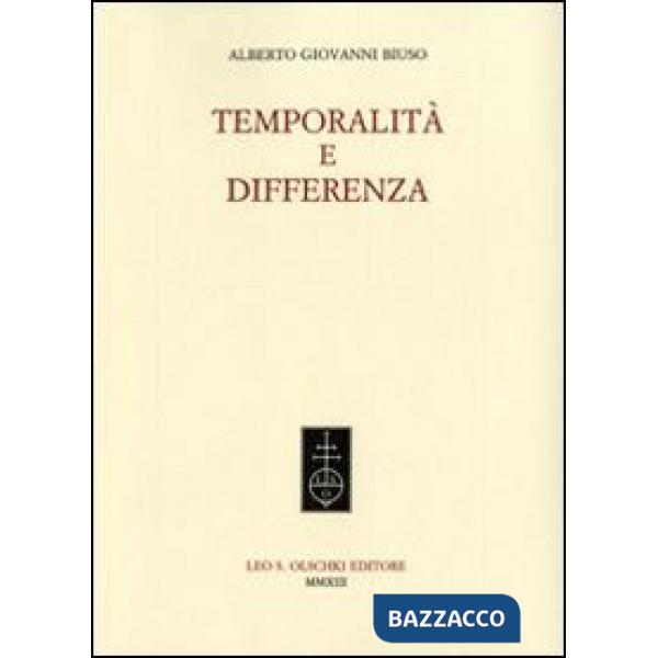 Temporalità e differenza