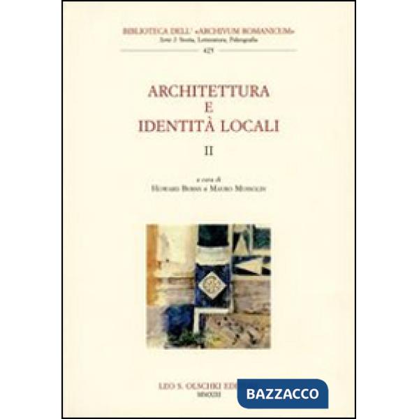 Architettura e identità locali. Vol. 2