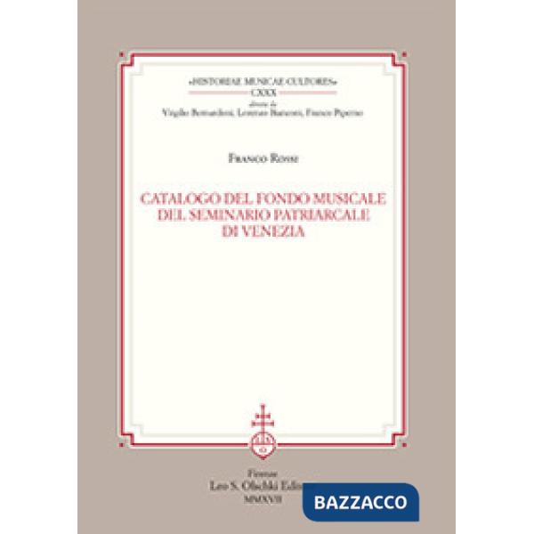 Catalogo del fondo musicale del Seminario Patriarcale di Venezia