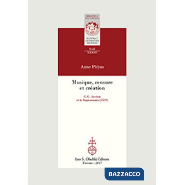 Musique, censure et création. G.C. Ancina et le Tempio armonico (1599)