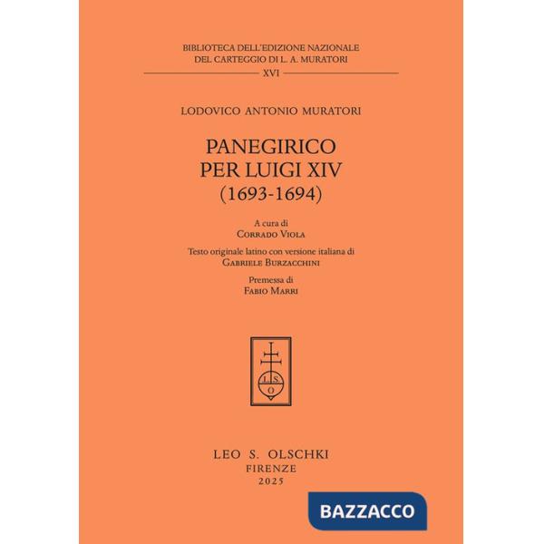 Panegirico per Luigi XIV (1693-1694)