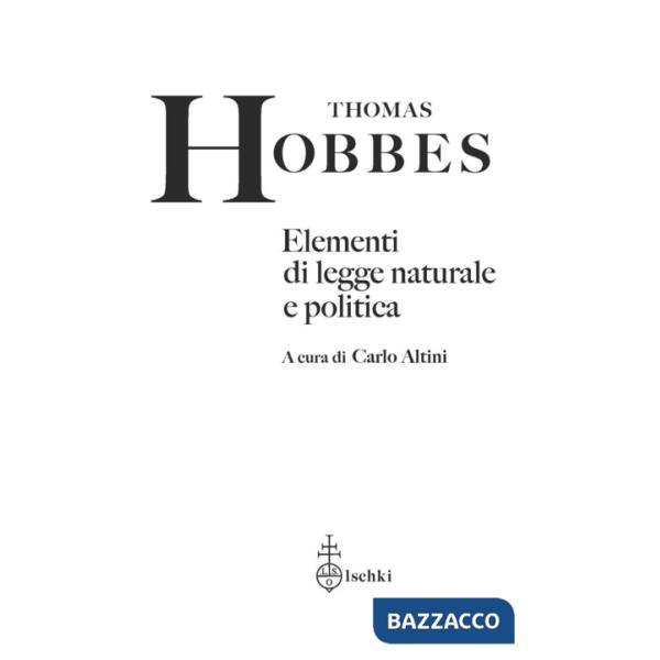 Elementi di legge naturale e politica