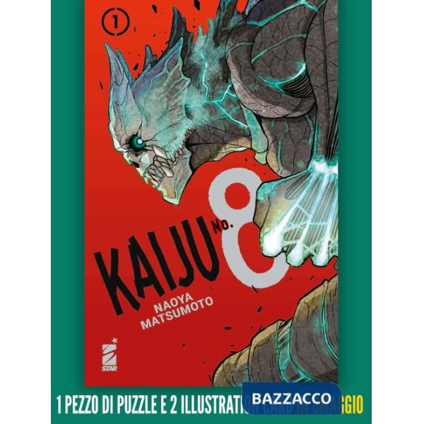 Kaiju No. 8. Con 1 pezzo di puzzle. Con 2 illustration card. Vol. 1