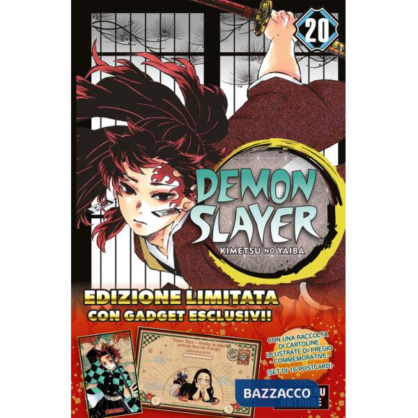 Demon slayer. Kimetsu no yaiba. Limited edition. Con 16 postcard. Vol. 20