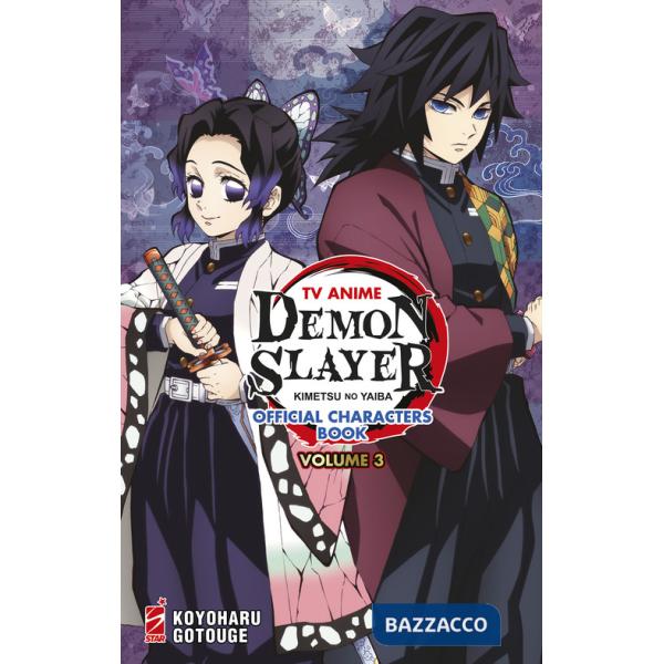 TV anime Demon slayer. Kimetsu no yaiba official characters book. Vol. 3