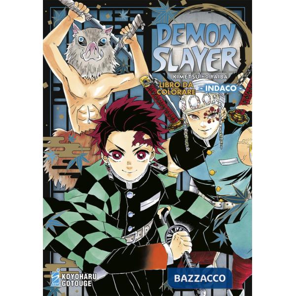 Demon slayer. Kimetsu no yaiba. Libro da colorare. Ediz. indaco