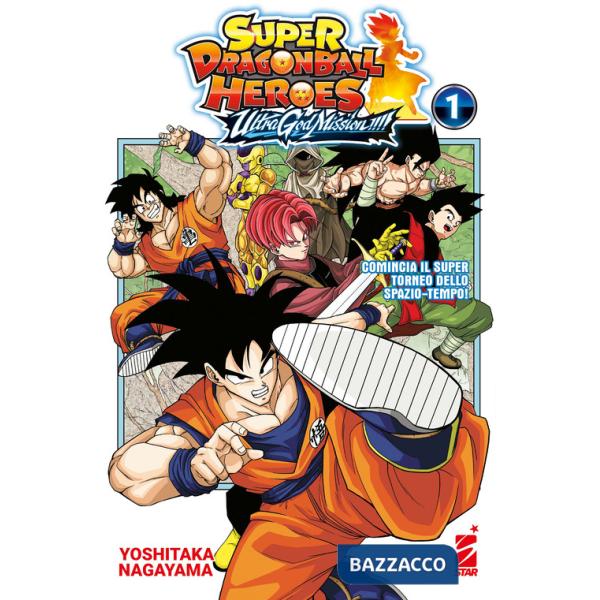 Ultra god mission!!!! Super dragon ball heroes. Vol. 1