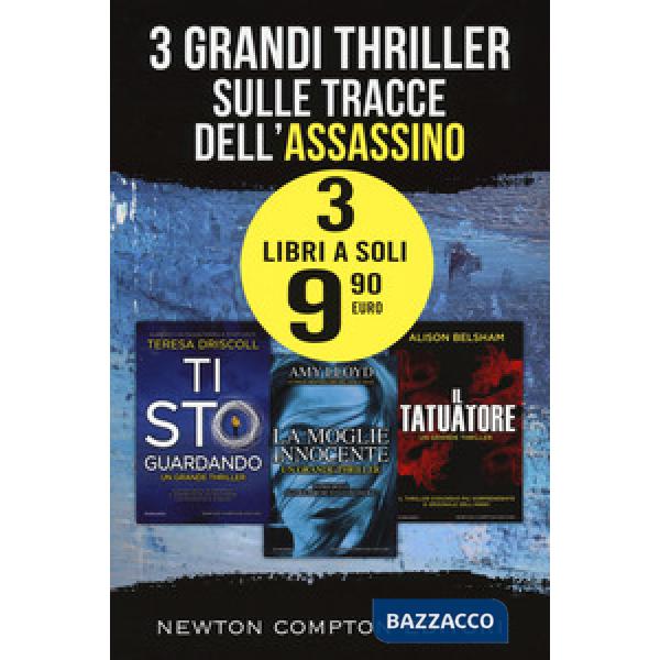 3 grandi thriller sulle tracce dell'assassino: Ti sto guardando-La moglie innocente-Il tatuatore