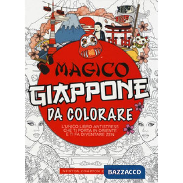 Magico Giappone da colorare. Ediz. illustrata