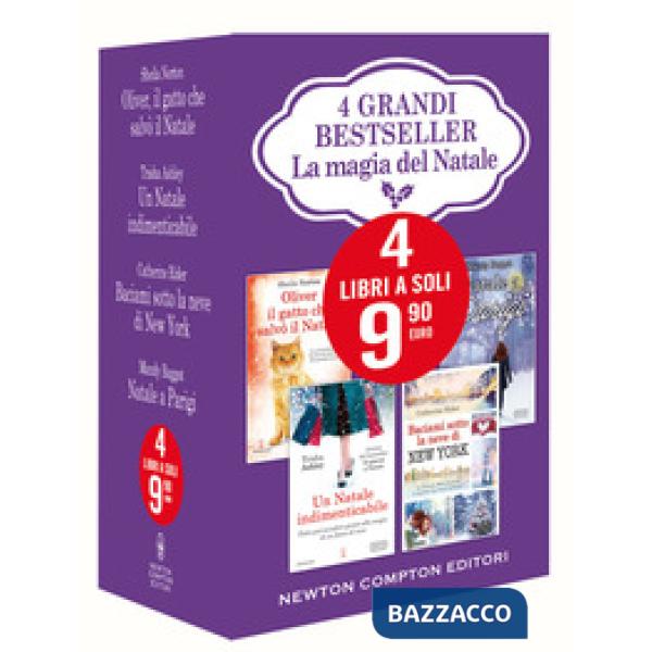 Magia del Natale: Oliver, il gatto che salvò il Natale-Un Natale indimenticabile-Baciami sotto la neve di New York-Natale a Pari