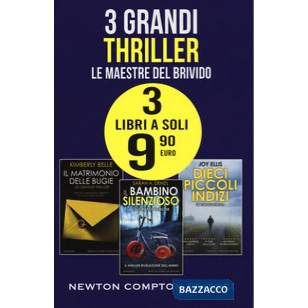 Maestre del brivido: Il matrimonio delle bugie-Il bambino silenzioso-Dieci piccoli indizi (Le)