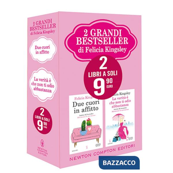 2 grandi bestseller di Felicia Kingsley: Due cuori in affitto-La verità è che non ti odio abbastanza