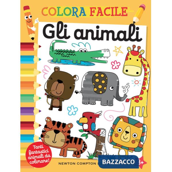 Colora facile. Gli animali