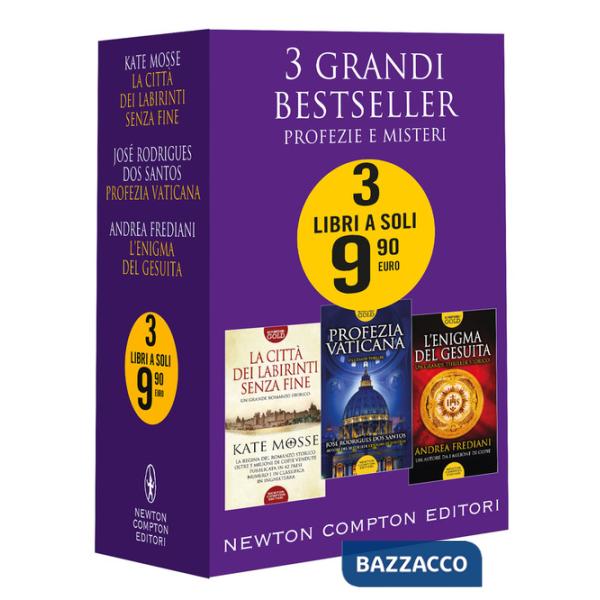 3 grandi bestseller. Profezie e misteri: La città dei labirinti senza fine-Profezia vaticana-L'enigma del gesuita