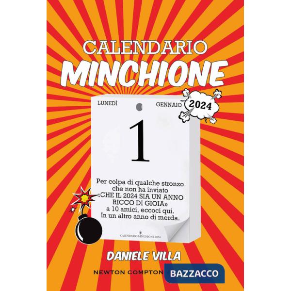 Calendario minchione 2024