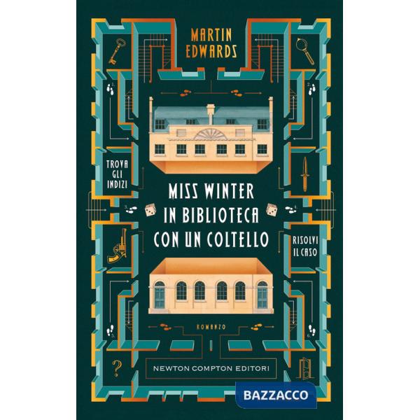 Miss Winter in biblioteca con un coltello