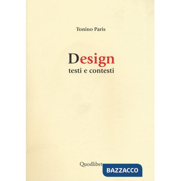 Design. Testi e contesti
