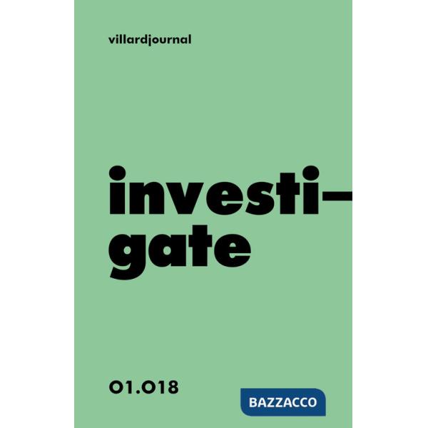 Investigate (2018). Vol. 1
